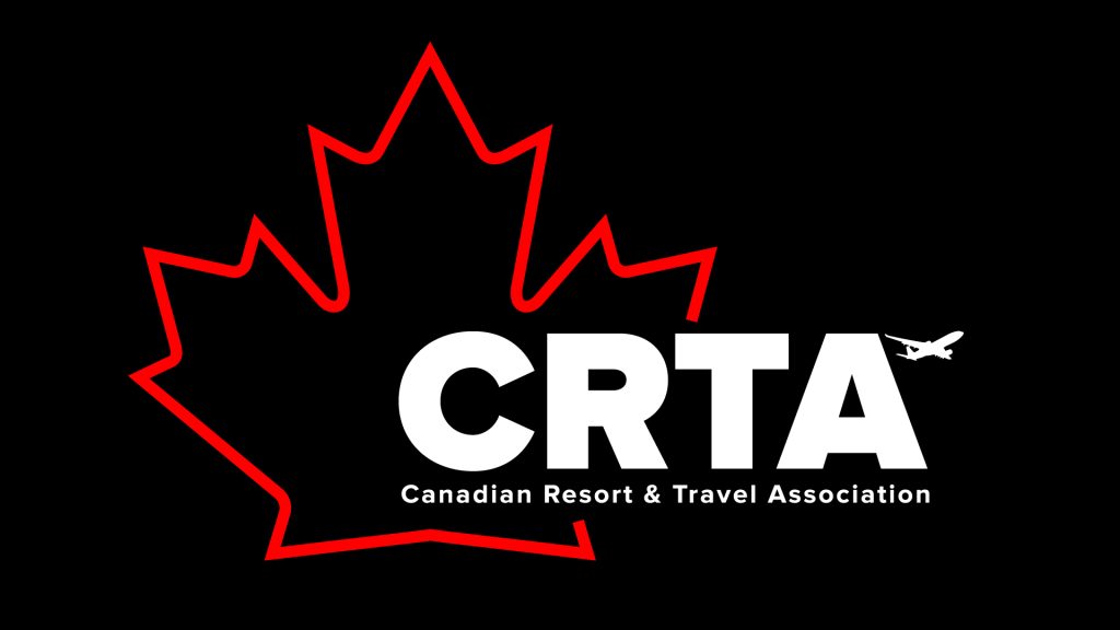 CRTA Logo on black Black Background