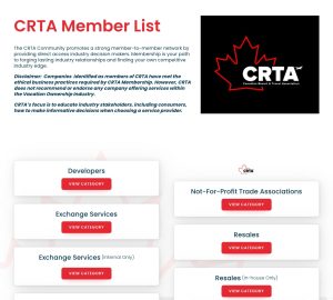 CRTA member list