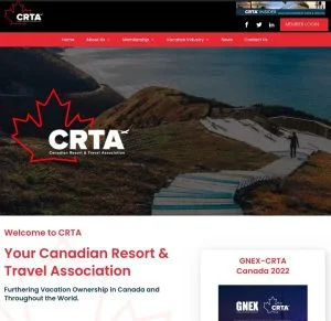 crta website home page