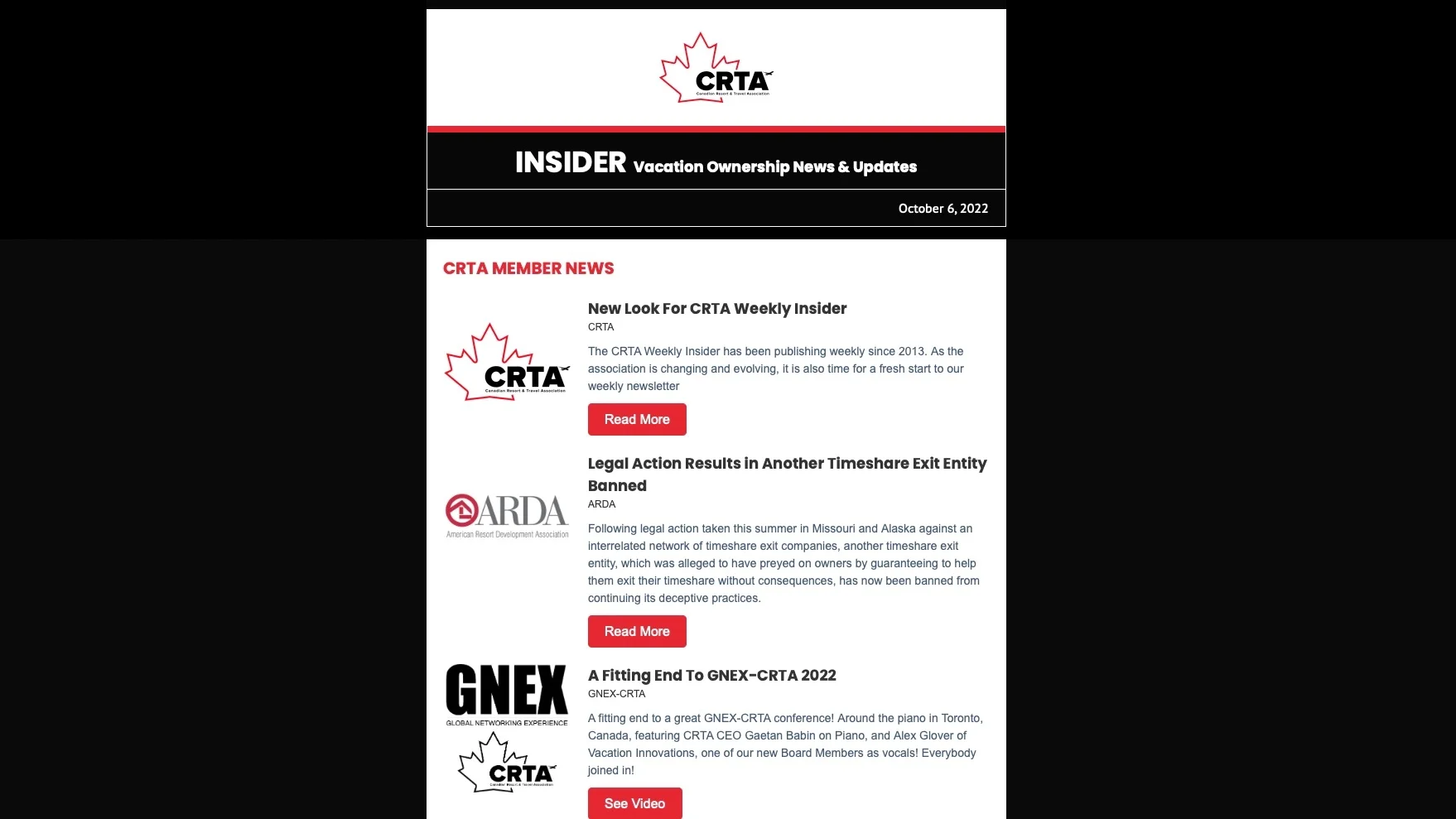 New Look CRTA Insider