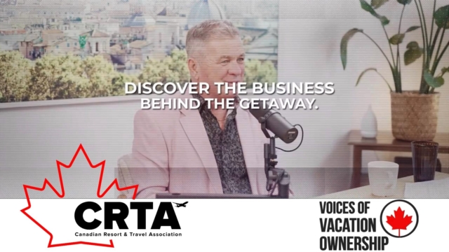Voices Of Vacation Ownership intro card.